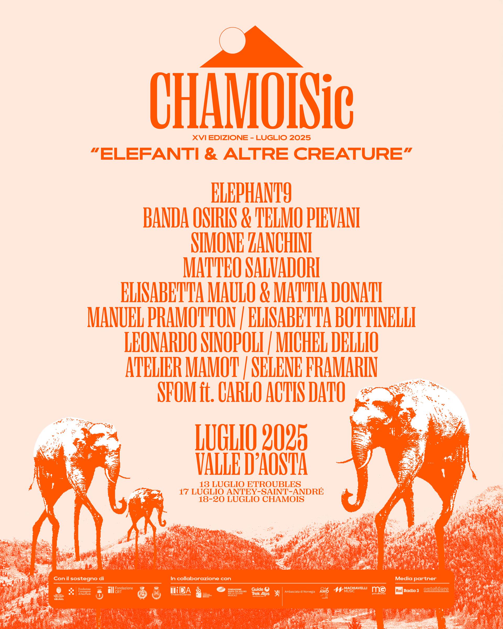 locandina CHAMOISic XVI Edizione